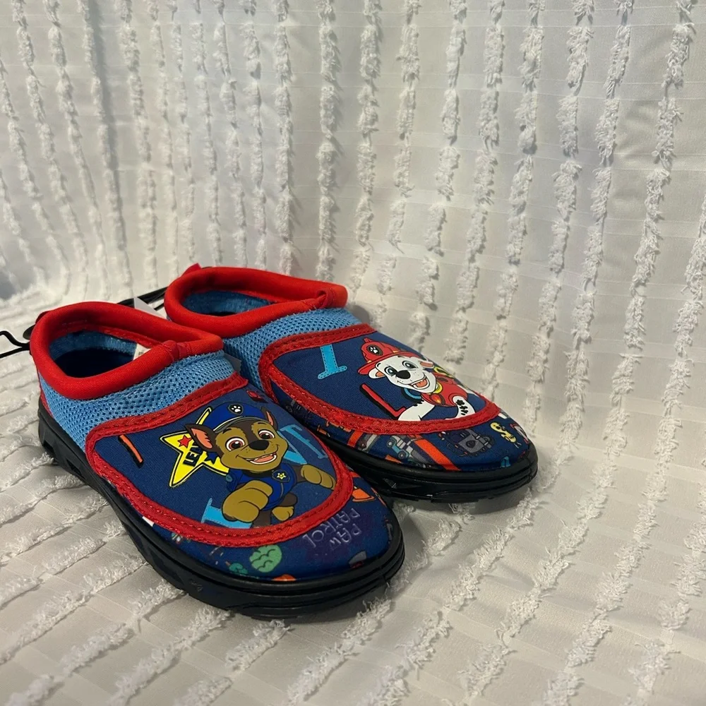 Paw Patrol Kids‎ 11-12 Water Shoes - Blue and Red